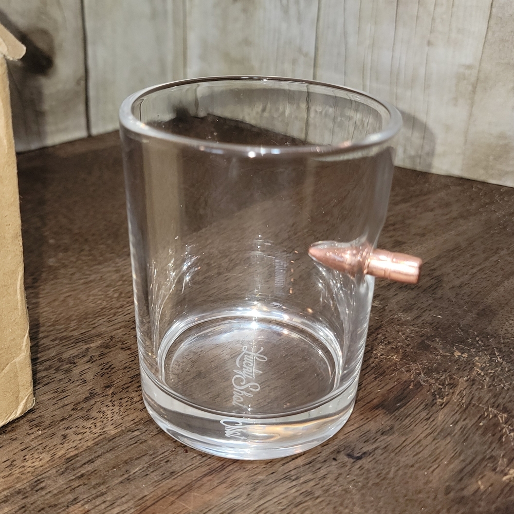 Lucky shot high ball glass